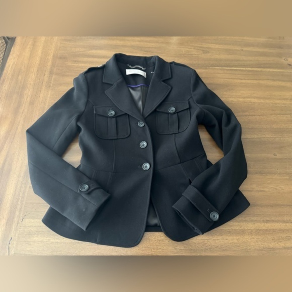 Patrizia Luca Black Jacket XS